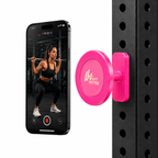 Lift Hotter Magnetic Gym Phone Mount | Pink