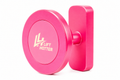 Women's magnetic gym phone mount in pink — Lift Hotter Collective
